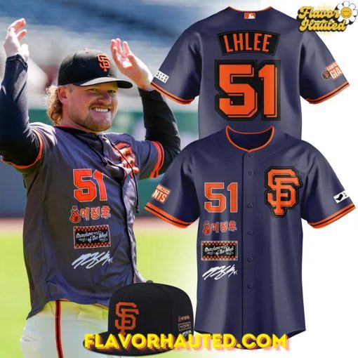 San Francisco Giants x Jung-hoo Lee Limited Edition Baseball Jersey