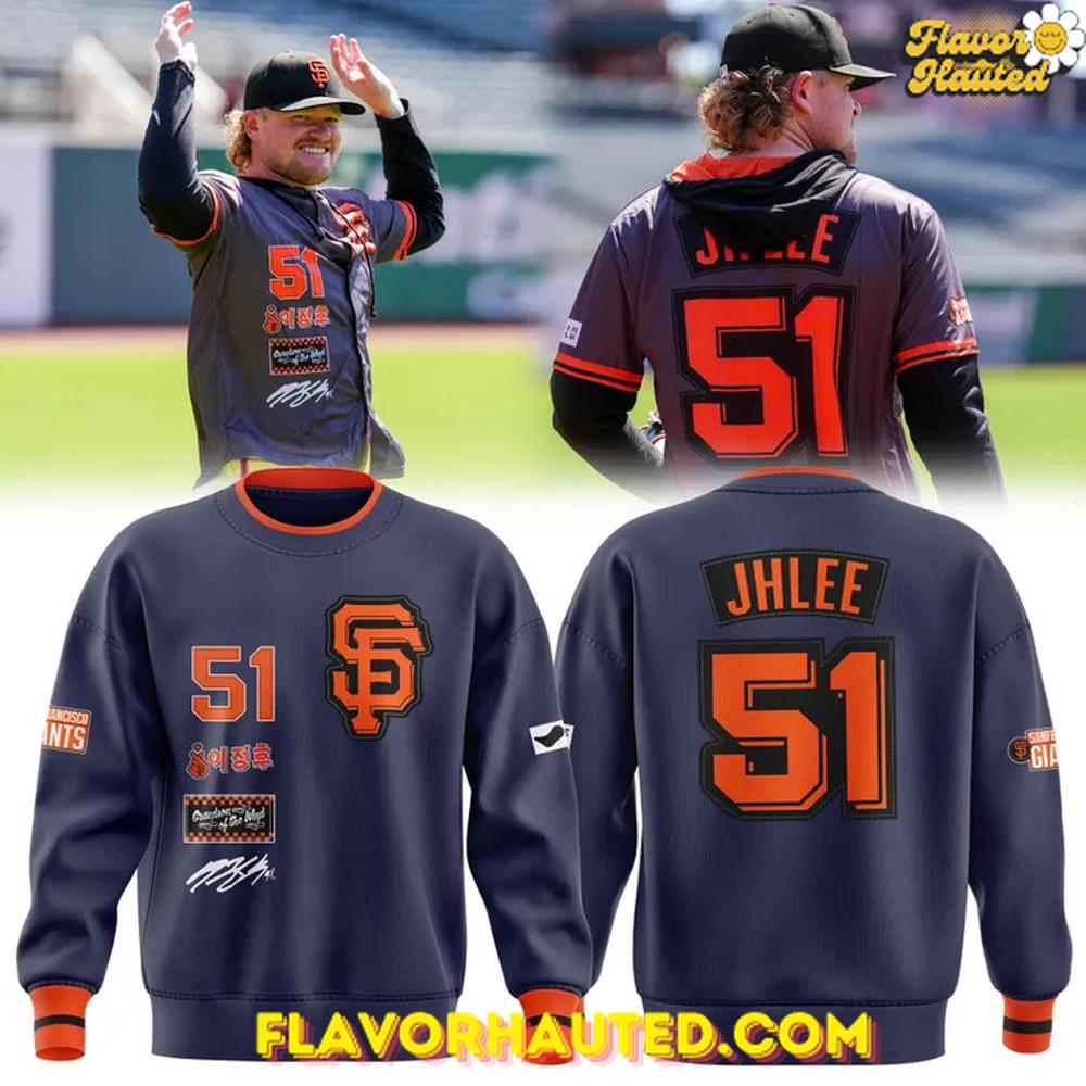 San Francisco Giants x Jung-hoo Lee Limited Edition Sweatshirt San Francisco Giants x Jung-hoo Lee Limited Edition Sweatshirt