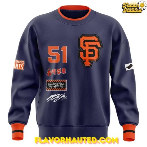 San Francisco Giants x Jung-hoo Lee Limited Edition Sweatshirt