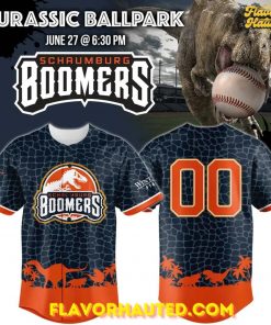 Schaumburg Boomers Jurassic Ballpark Limited Edition 2025 Baseball Jersey