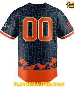 Schaumburg Boomers Jurassic Ballpark Limited Edition 2025 Baseball Jersey 3