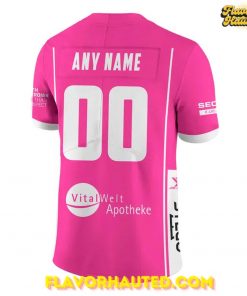 Schwäbisch Hall Unicorns Pink Bowl Special 2025 Football Jersey 3
