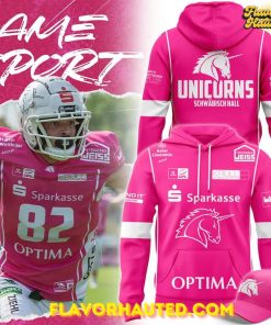 Schwäbisch Hall Unicorns Pink Bowl Special 2025 Hoodie
