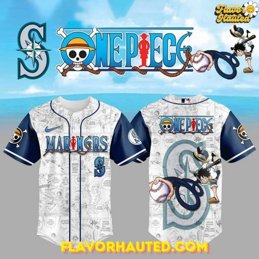 Seattle Mariners One Piece Night Game Special Jersey