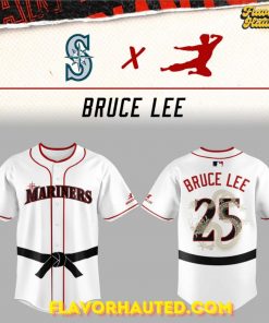 Seattle Mariners x Bruce Lee Night Limited Edition Baseball Jersey