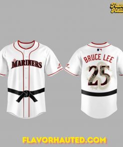 Seattle Mariners x Bruce Lee Night Limited Edition Baseball Jersey
