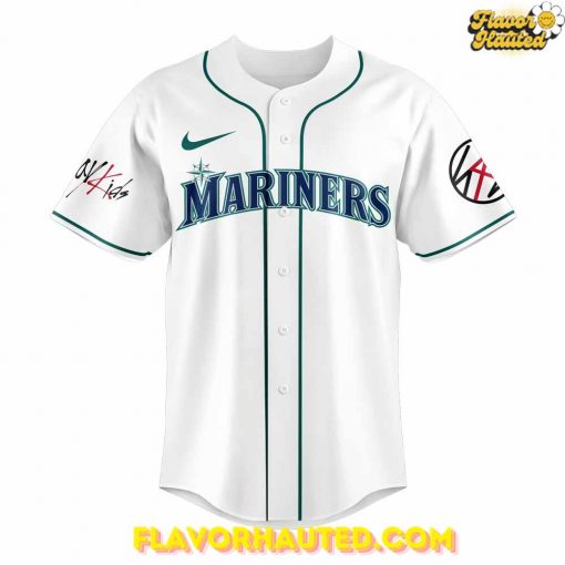 Seattle Mariners x Stray Kids Show 2025 Special Baseball Jersey