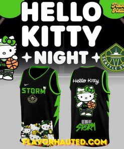 Seattle Storm x Hello Kitty Night 2025 Special Edition Basketball Jersey