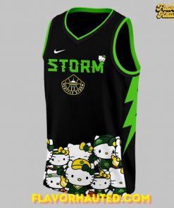 Seattle Storm x Hello Kitty Night 2025 Special Edition Basketball Jersey