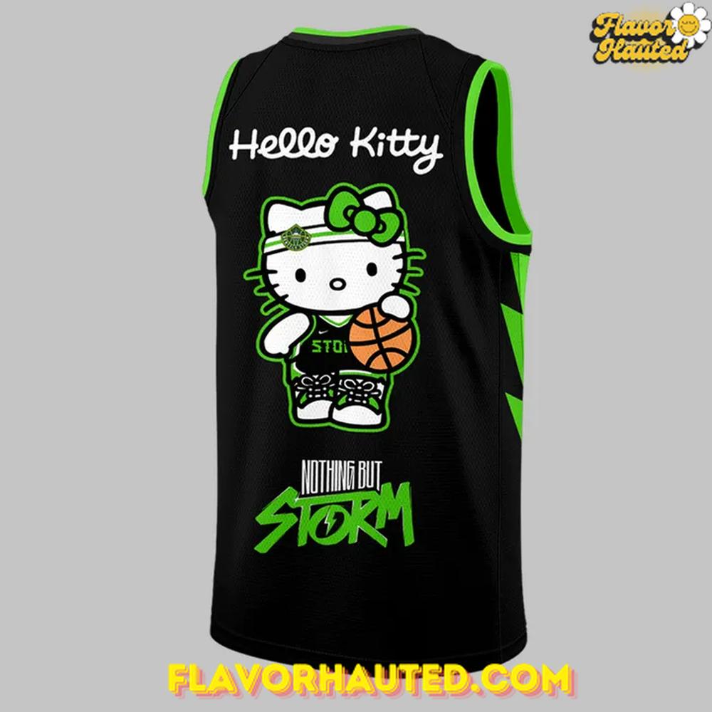 Seattle Storm x Hello Kitty Night 2025 Special Edition Basketball Jersey Seattle Storm x Hello Kitty Night 2025 Special Edition Basketball Jersey