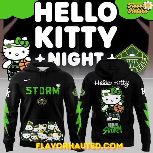 Seattle Storm x Hello Kitty Night 2025 Special Edition Hoodie