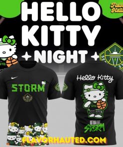 Seattle Storm x Hello Kitty Night 2025 Special Edition T-Shirt