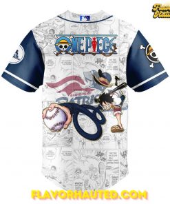 Somerset Patriots One Piece Night Game Special Baseball Jersey 3