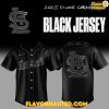St. Louis Cardinals Back In Black Special Baseball Jersey