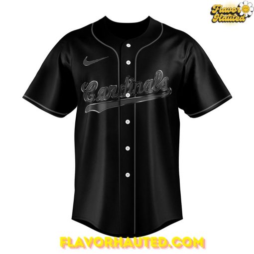 St. Louis Cardinals Back In Black Special Baseball Jersey