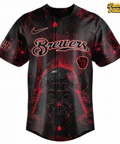 Star Wars Darth Vader Milwaukee Brewers Limited Edition Baseball Jersey