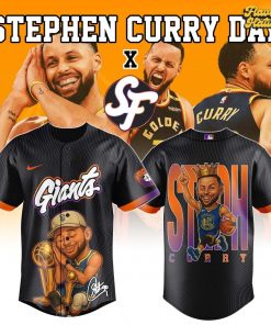 Stephen Curry Day x San Francisco Giants Limited Edition 2025 Baseball Jersey