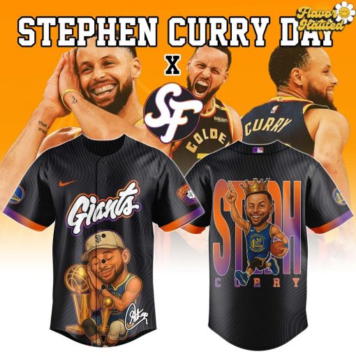 Stephen Curry Day x San Francisco Giants Limited Edition 2025 Baseball Jersey