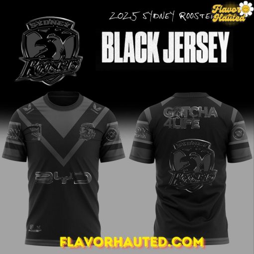 Sydney Roosters Back In Black Special T-Shirt