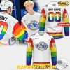 Syracuse Crunch Pride Month 2025 Special White Hockey Jersey