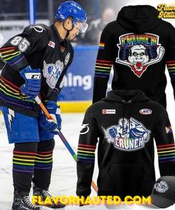 Syracuse Crunch Pride Month Collection 2025 Black Hoodie