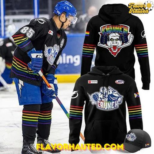 Syracuse Crunch Pride Month Collection 2025 Black Hoodie