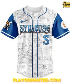 Syracuse Mets One Piece Night Game Special Baseball Jersey
