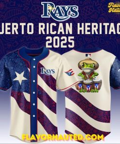 Tampa Bay Rays x Puerto Rican Heritage 2025 Special Jersey