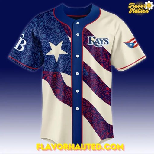 Tampa Bay Rays x Puerto Rican Heritage 2025 Special Jersey