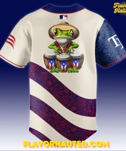 Tampa Bay Rays x Puerto Rican Heritage 2025 Special Jersey 3