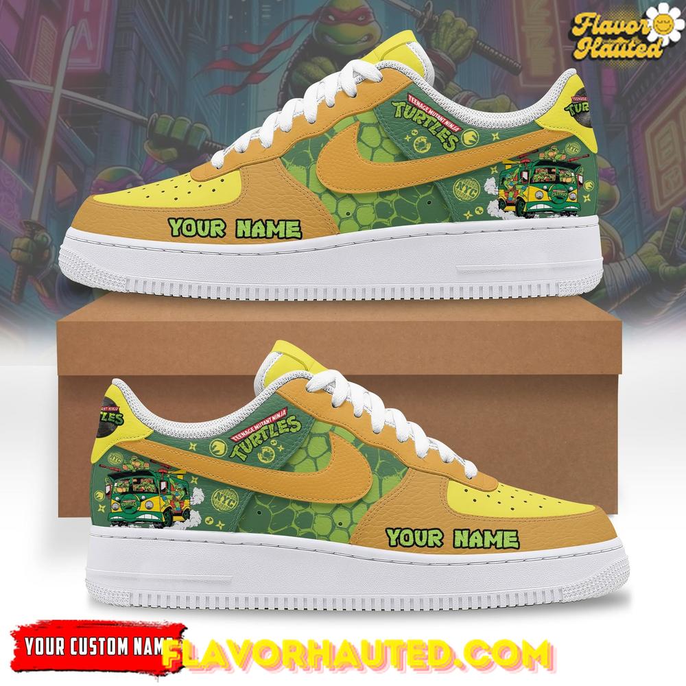 Teenage Mutant Ninja Turtles Limited Edition Air Force 1 Sneakers Teenage Mutant Ninja Turtles Limited Edition Air Force 1 Sneakers