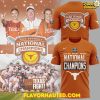 Texas Longhorns 2025 NCAA Softball National Champions Special Orange T-Shirt