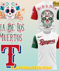 Texas Rangers Día De Los Muertos 2025 Special T-Shirt