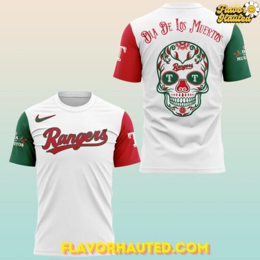 Texas Rangers Día De Los Muertos 2025 Special T-Shirt