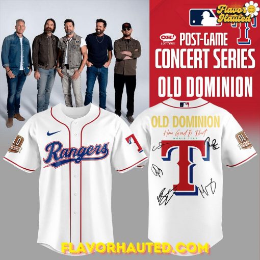 Texas Rangers Old Dominion Show Special Edition Baseball Jersey