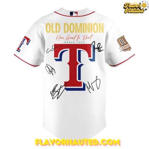 Texas Rangers Old Dominion Show Special Edition Baseball Jersey