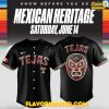 Texas Rangers Viva Tejas! Hispanic Heritage Month 2025 Black Baseball Jersey