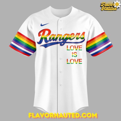 Texas Rangers Pride Month Night 2025 Baseball Jersey