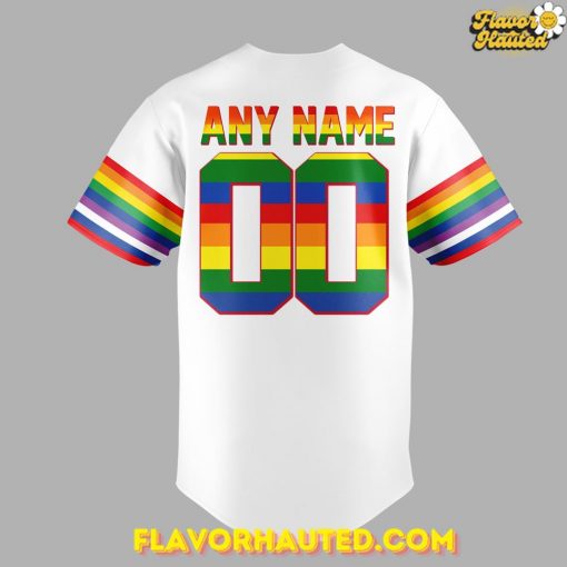 Texas Rangers Pride Month Night 2025 Baseball Jersey