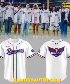 Texas Rangers x Dallas Wings Special Baseball Jersey
