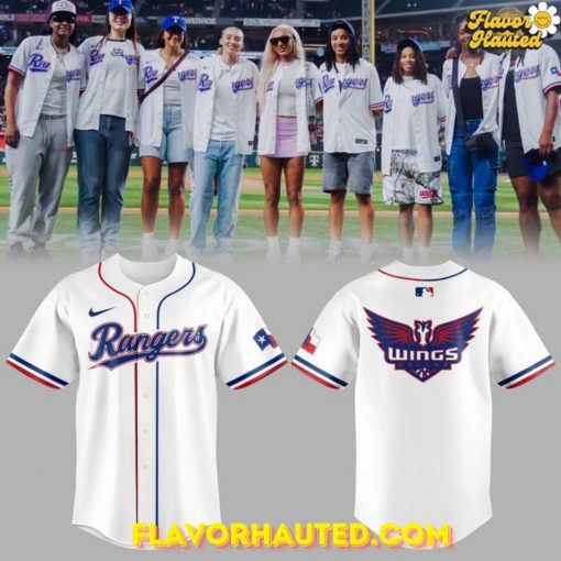 Texas Rangers x Dallas Wings Special Baseball Jersey