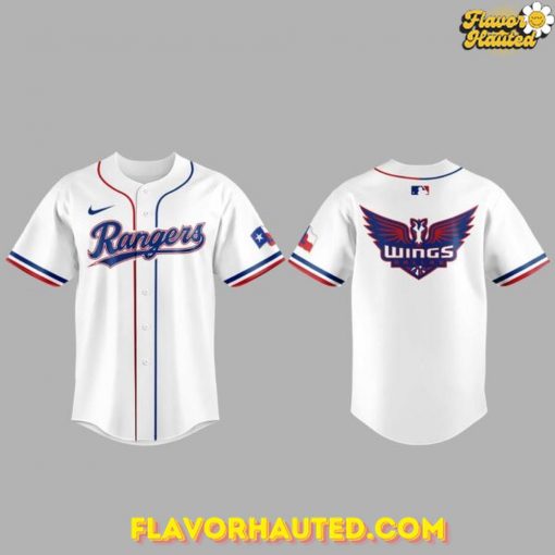 Texas Rangers x Dallas Wings Special Baseball Jersey