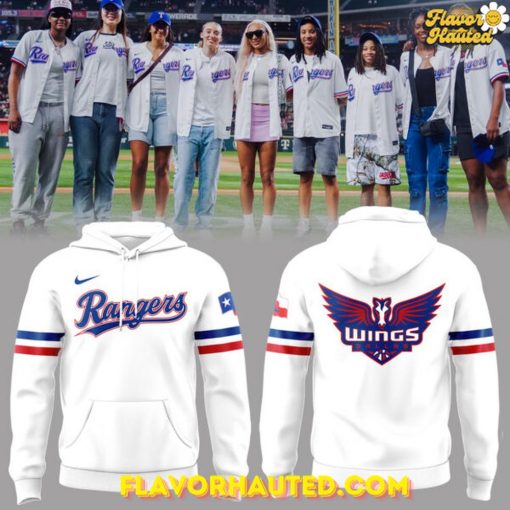 Texas Rangers x Dallas Wings Special Hoodie