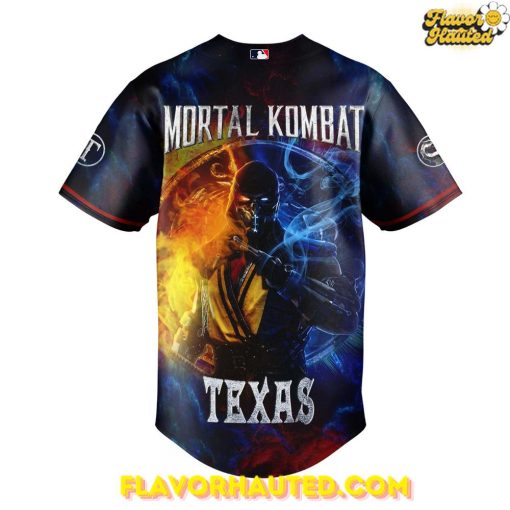 Texas Rangers x Mortal Kombat Night Limited Edition Baseball Jersey