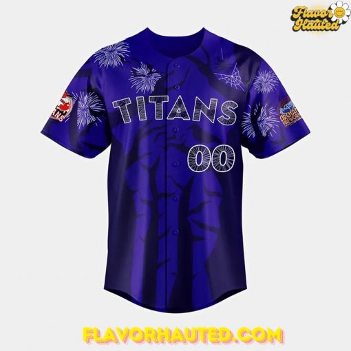 Titans Archangel Fireworks Custom Special Baseball Jersey