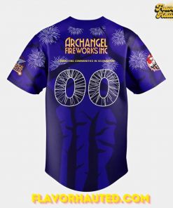 Titans Archangel Fireworks Custom Special Baseball Jersey 3