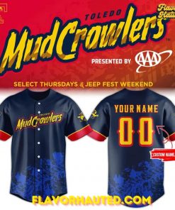 Toledo Mud Crawlers Adult Replica Special Edition Baseball Jersey