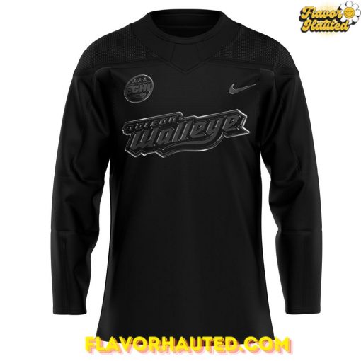 Toledo Walleye Back In Black Special Hockey Jersey