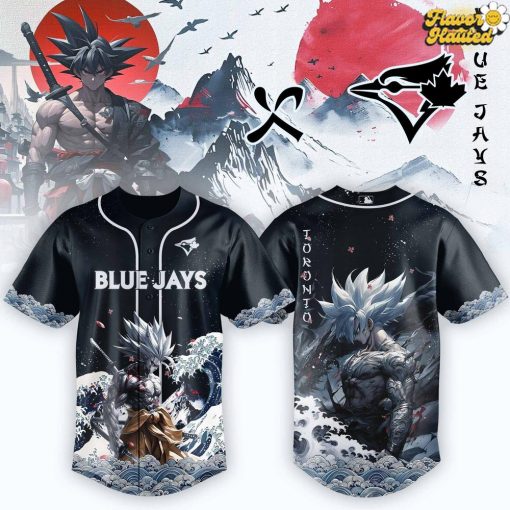 Toronto Blue Jays Goku Ultra Instinct Mode Special Baseball Jersey