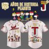 Toros de Tijuana 100 Años De Historia Peanuts Night Special Baseball Jersey